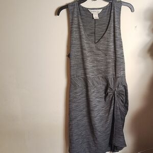 Eileen Fisher Charcoal Asymmetrical Dress